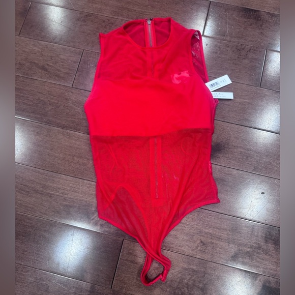 Alice + Olivia Vibrant Red Garment